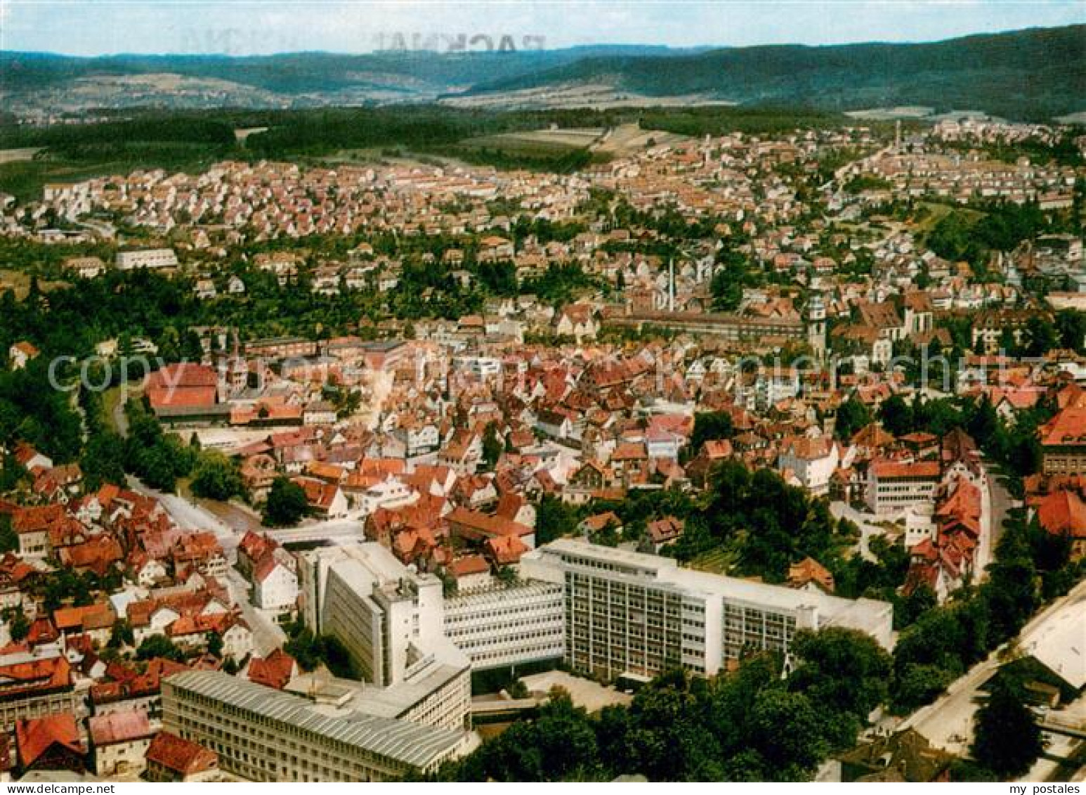 Backnang Rems-Murr-Kreis BW Fliegeraufnahme