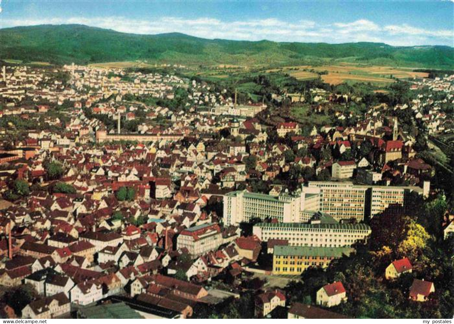 Backnang Rems-Murr-Kreis BW Fliegeraufnahme