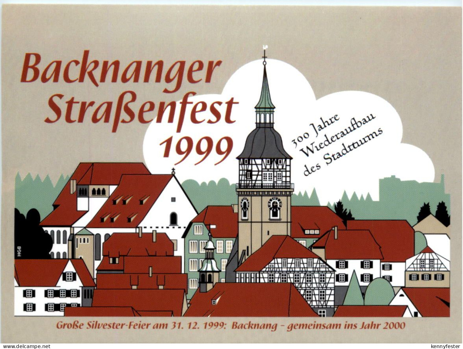 Backnang, Strassenfest 1999