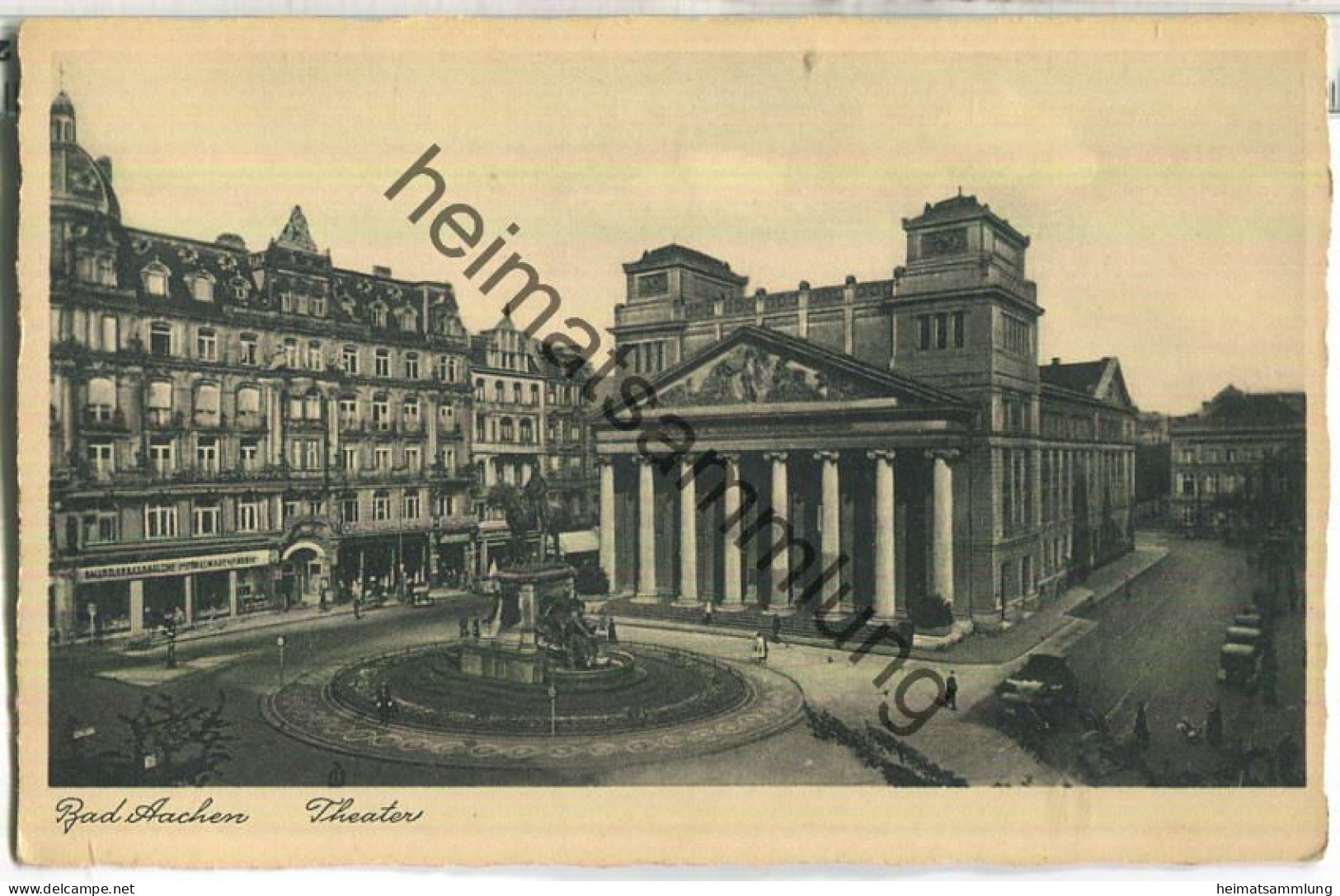 Bad Aachen - Theater - Verlag Franz Schnabel Bad Aachen Burtscheid