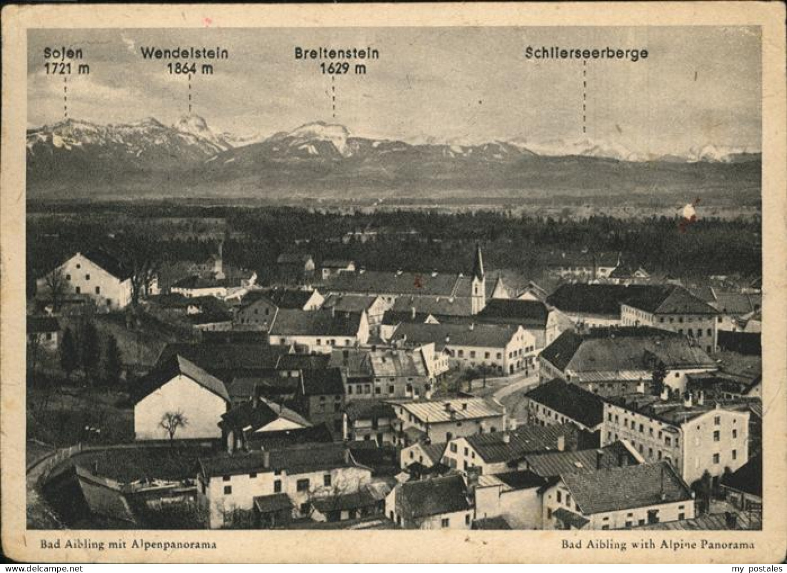 Bad Aibling Alpenpanorama