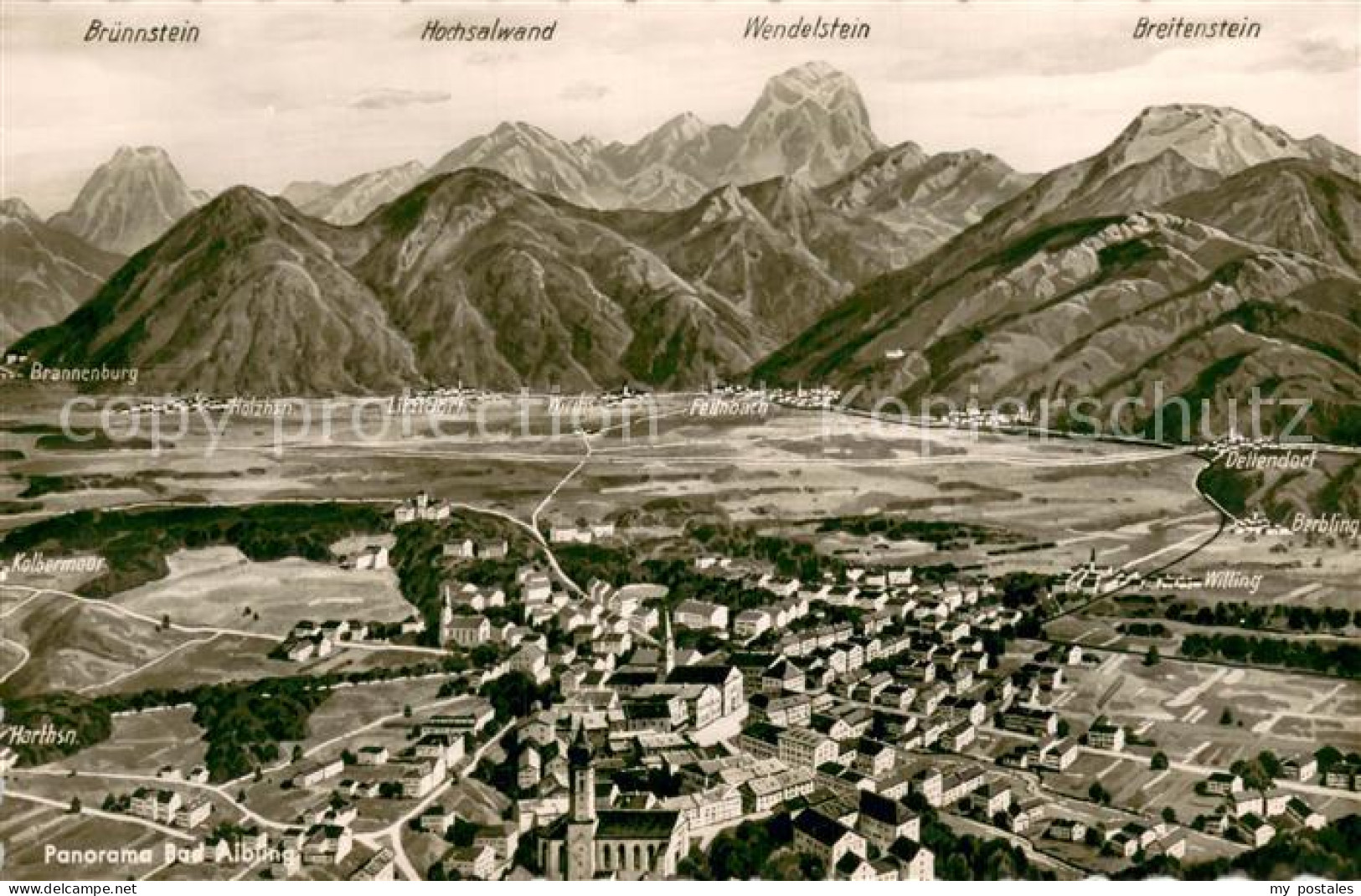 Bad Aibling Fliegeraufnahme