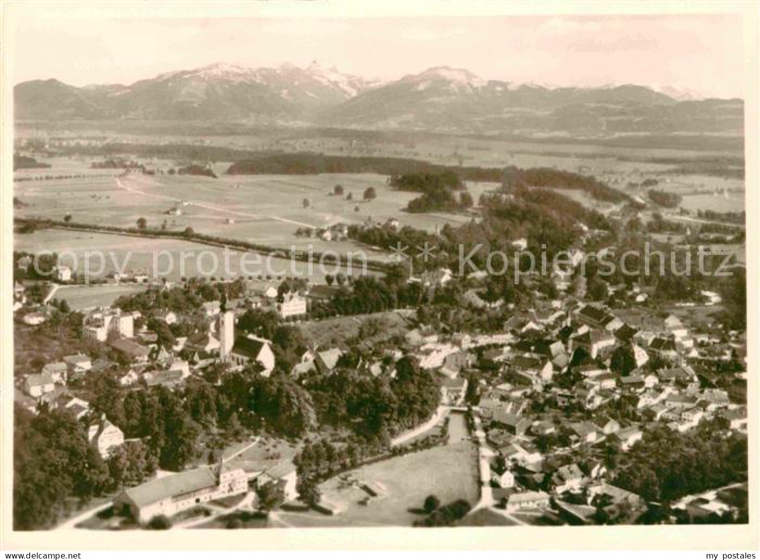 Bad Aibling Fliegeraufnahme