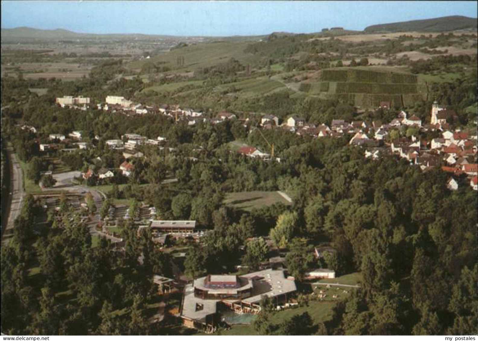 Bad Bellingen Fliegeraufnahme Thermalbad