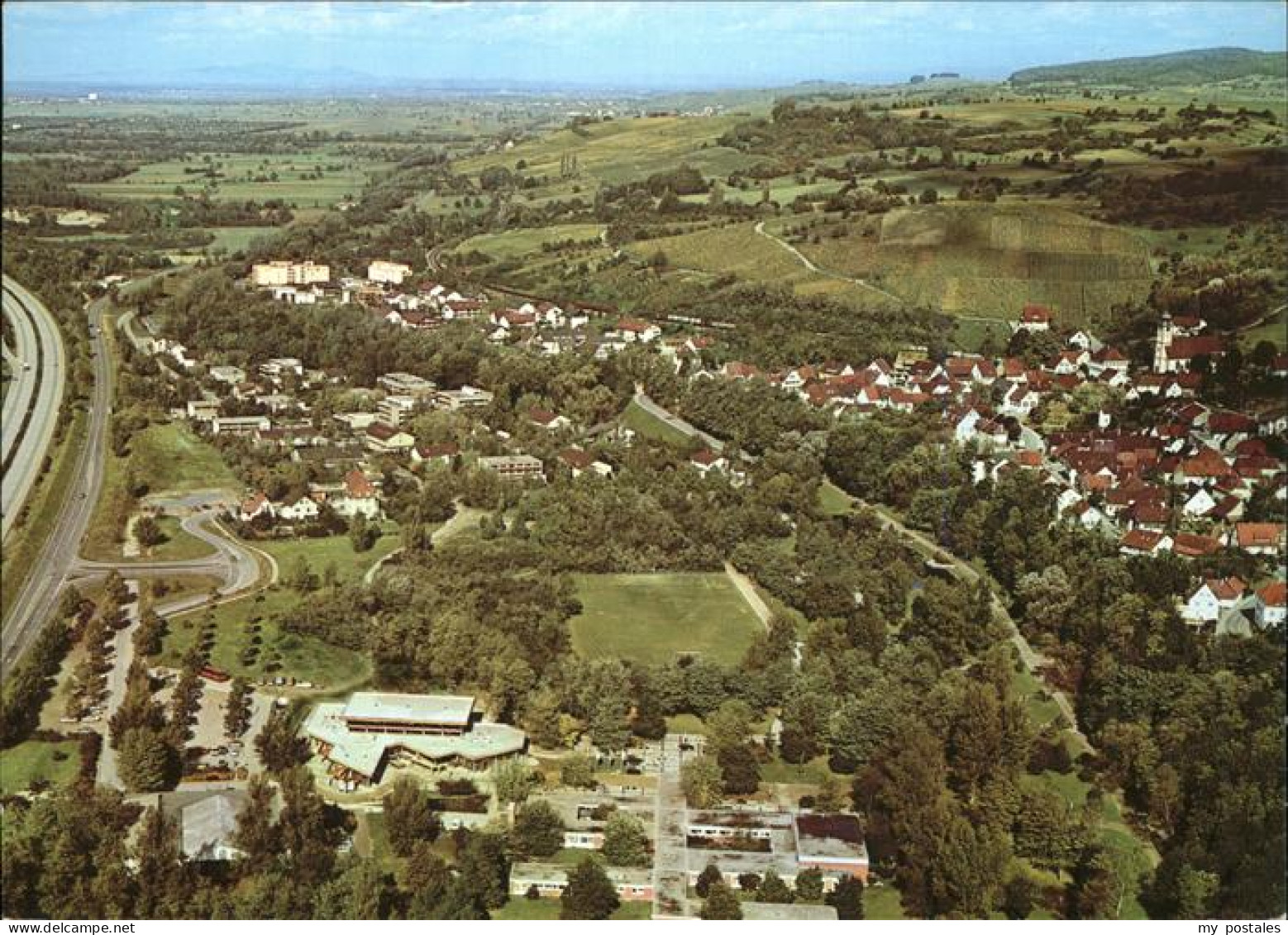 Bad Bellingen Fliegeraufnahme Thermalbad