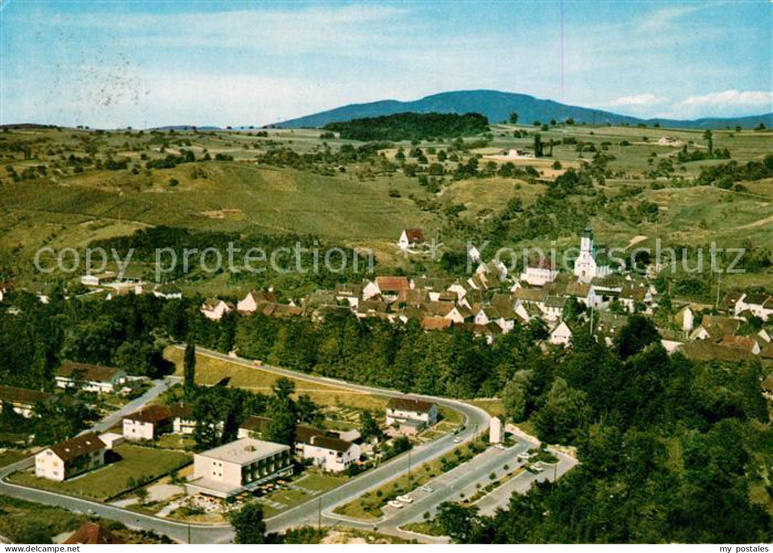 Bad Bellingen Thermalbad Fliegeraufnahme