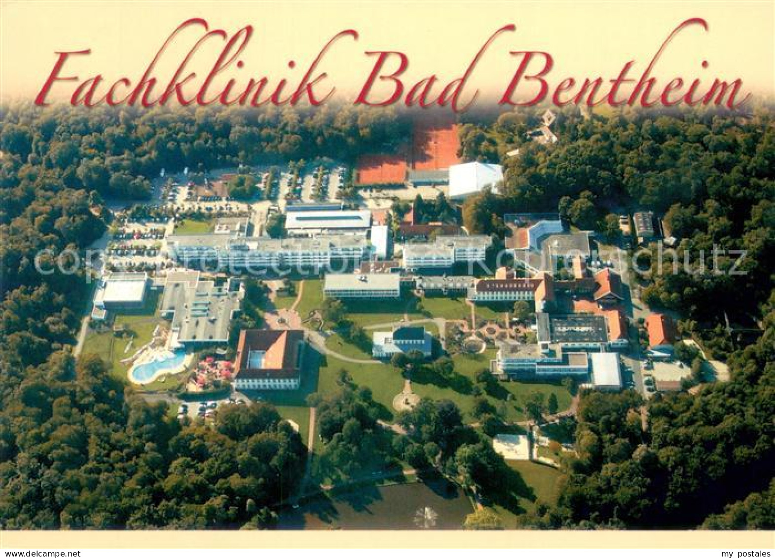 Bad Bentheim Fachklinik Bad Bentheim Fliegeraufnahme