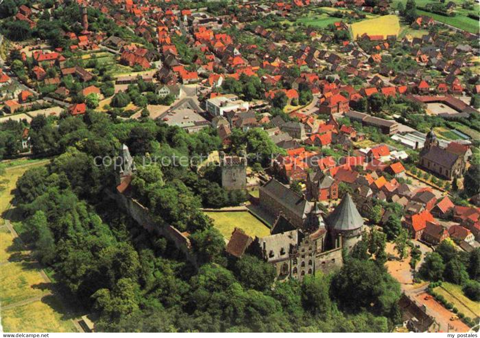 Bad Bentheim Fliegeraufnahme