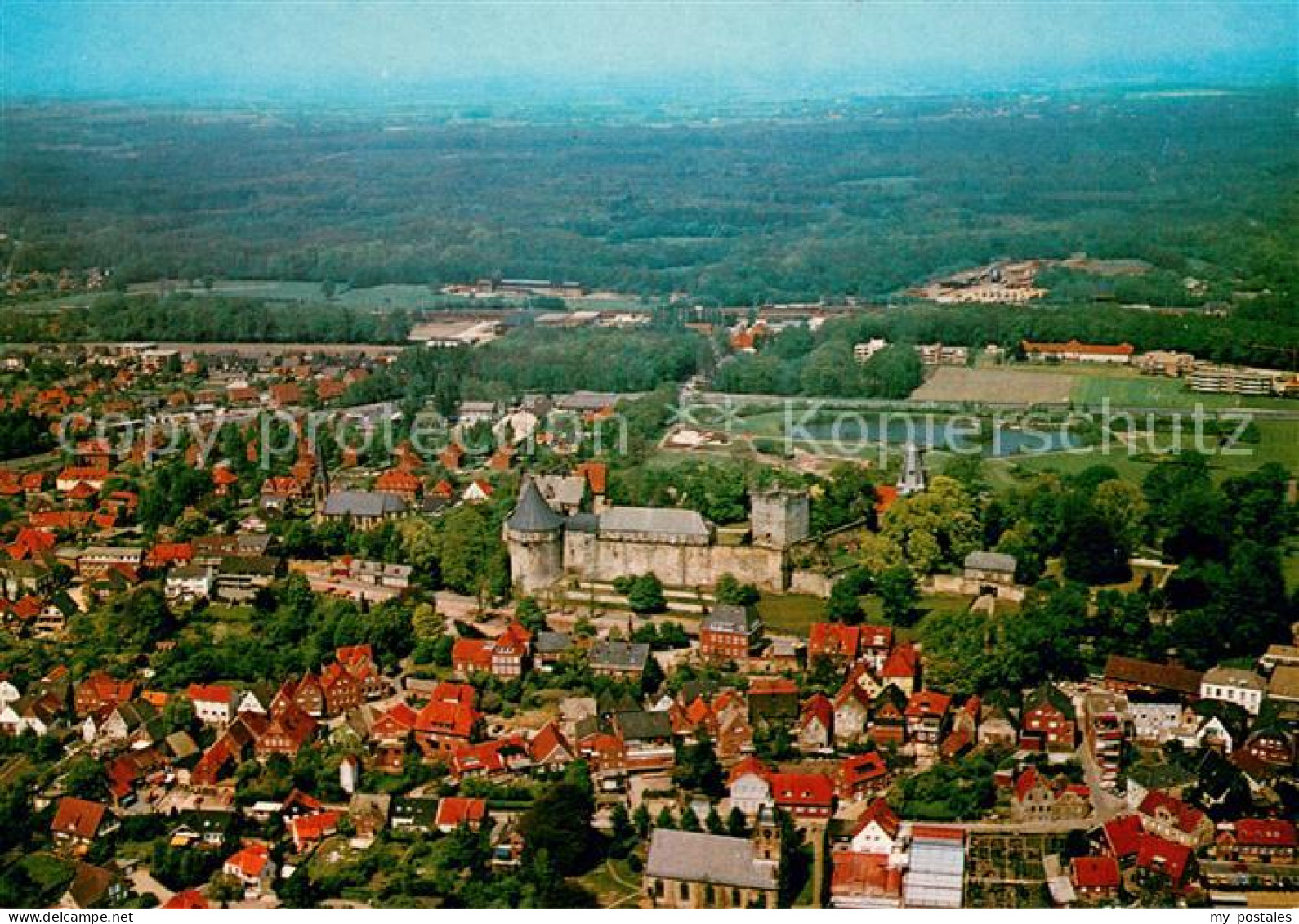 Bad Bentheim Fliegeraufnahme
