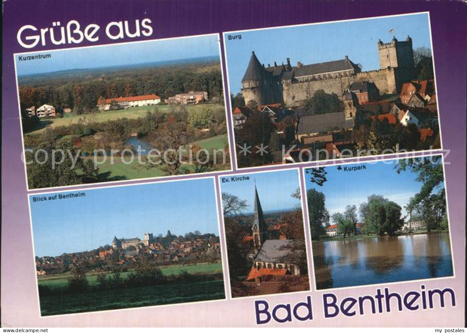 Bad Bentheim Kurzentrum Burg Bentheim Evangelische Kirche Kurpark