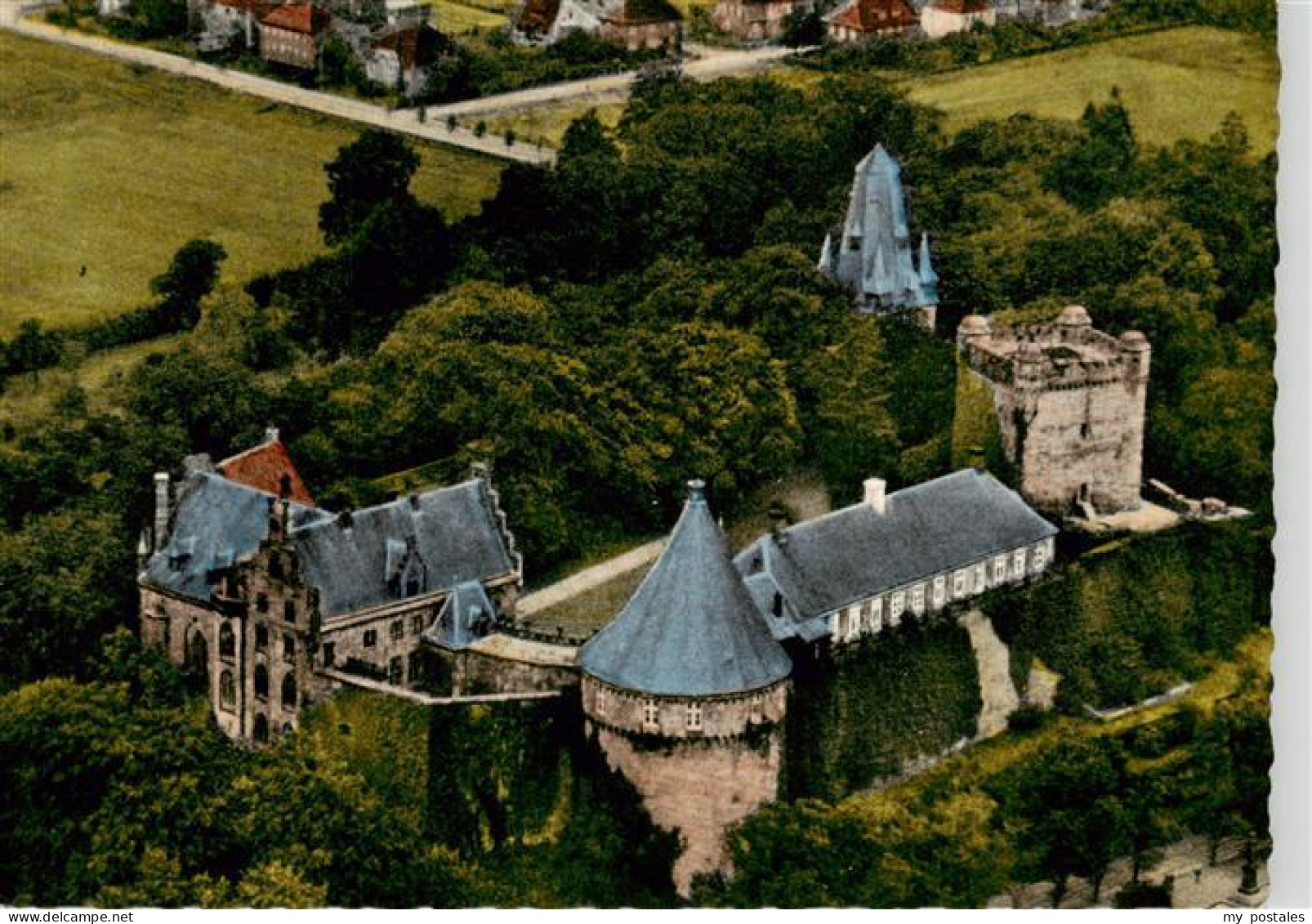 Bad Bentheim Schloss Bentheim Hotel Grossfeld Fliegeraufnahme