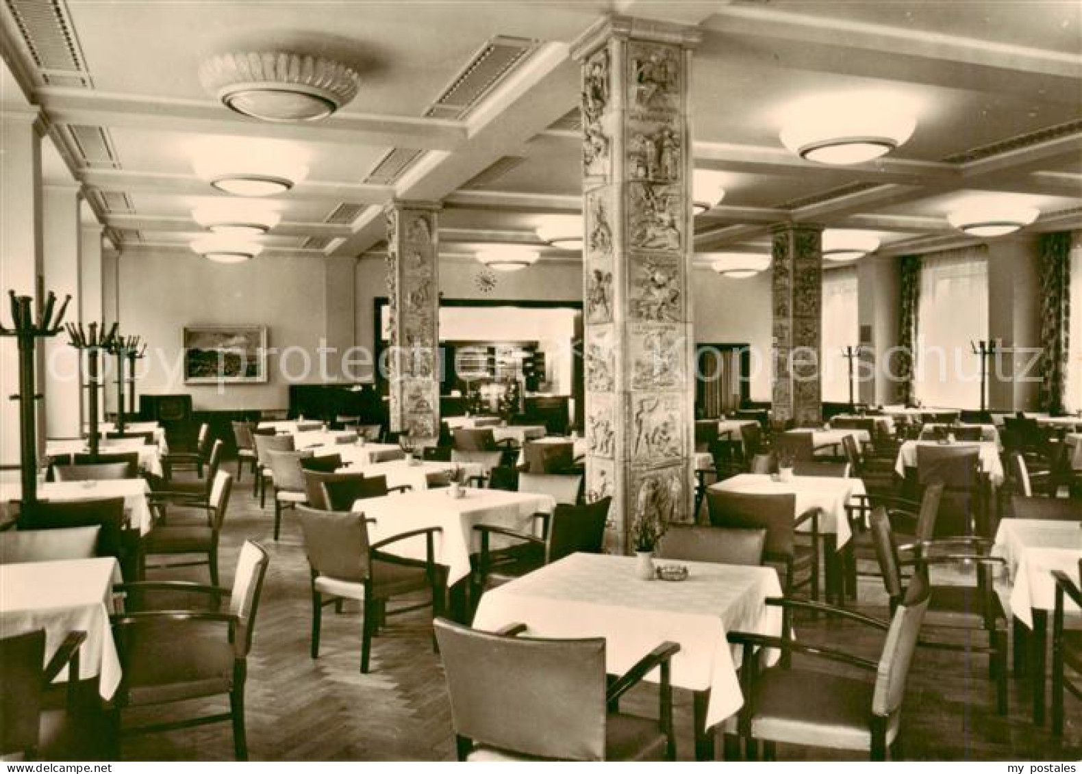 Bad Berka Volksheilbad Bad Berka HO Gaststaette im Kulturgebaeude der Klinik