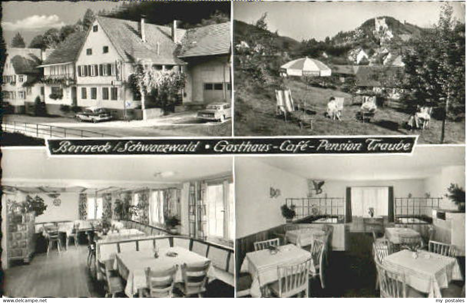 Bad Berneck Berneck Gasthaus Traube x 1965