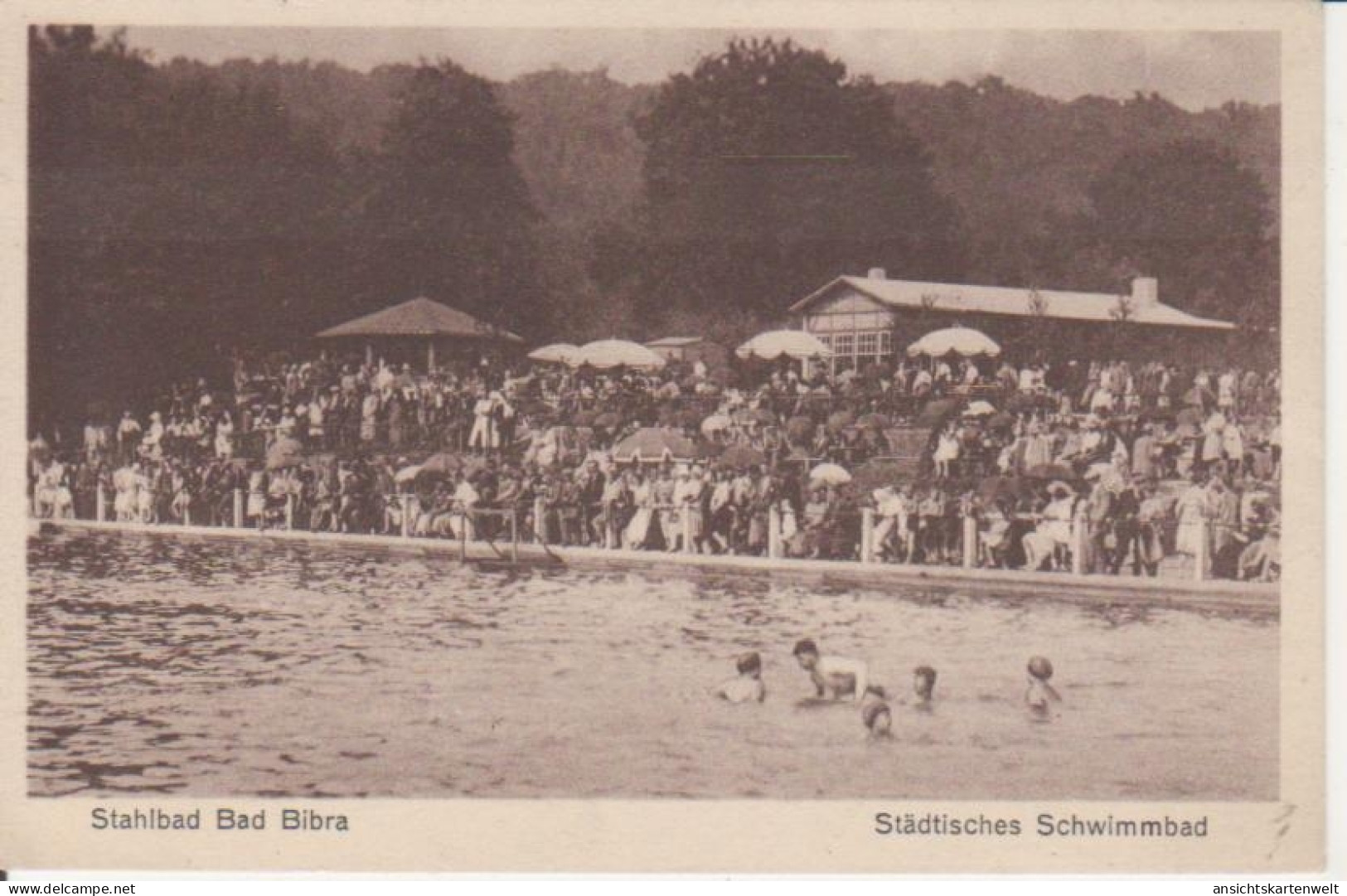 Bad Bibra Städtisches Schwimmbad ngl #92.350