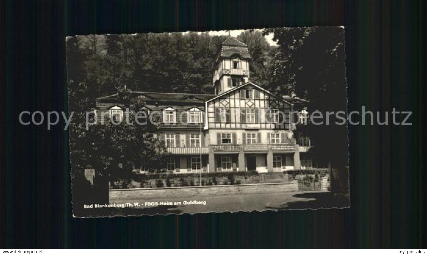 Bad Blankenburg FDGB Heim am Goldberg