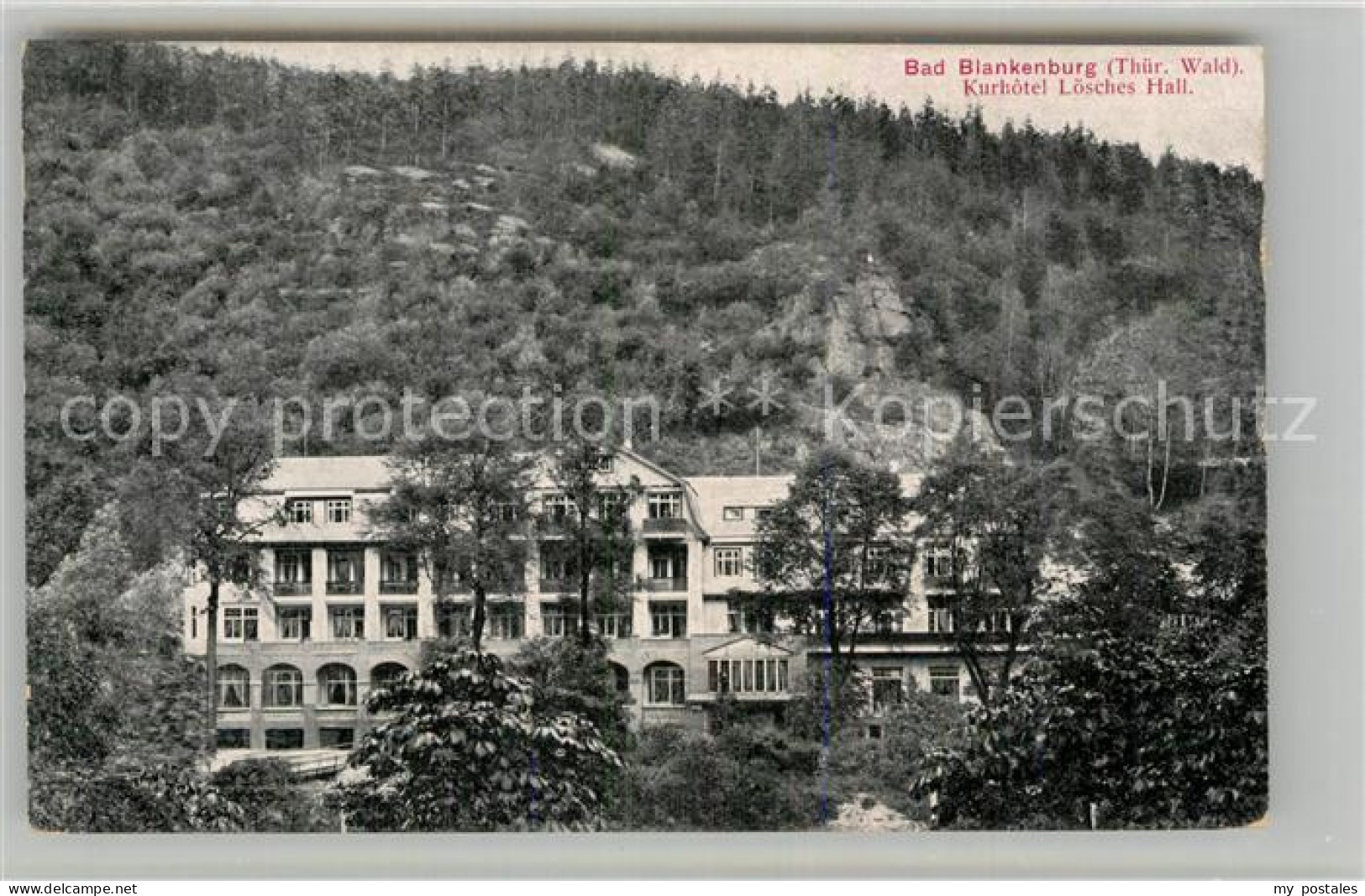 Bad Blankenburg Kurhotel Loesches Hall