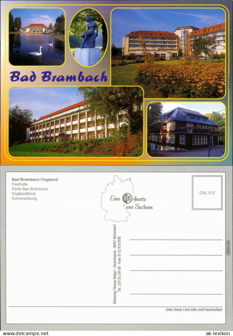 Bad Brambach Festhalle, Klinik Bad Brambach, Vogtlandklinik, Kurverwaltung 2002