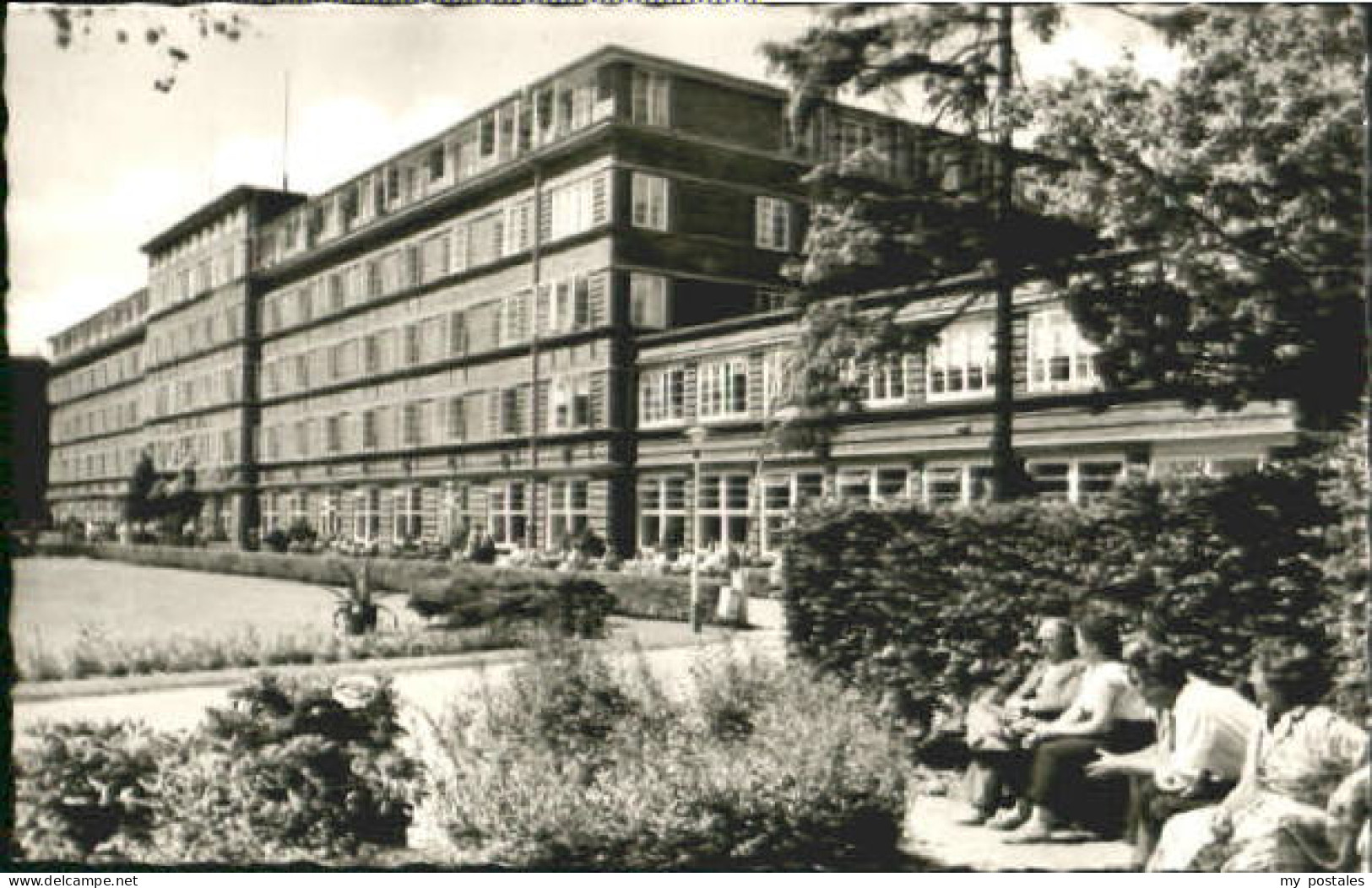 Bad Bramstedt Bad ungelaufen ca. 1955