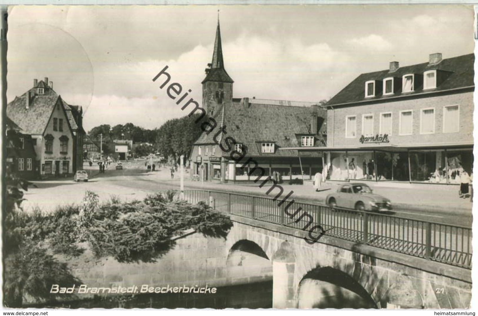 Bad Bramstedt - Beeckerbrücke - Foto-Ansichtskarte