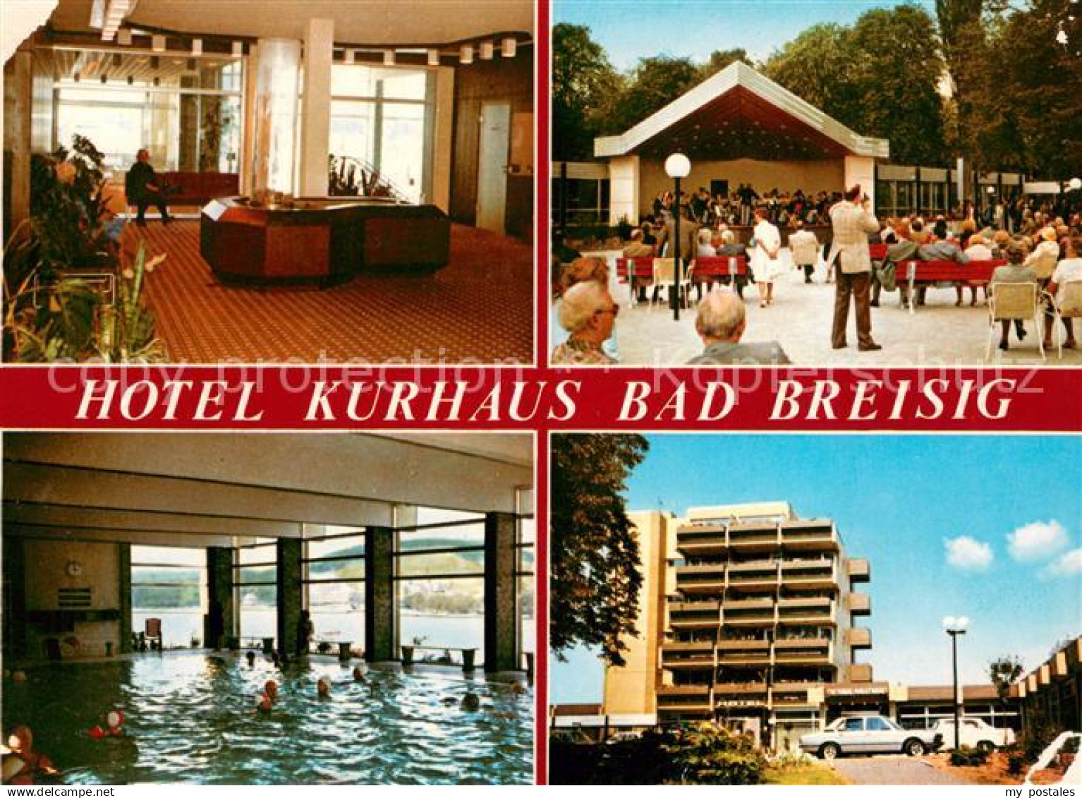 Bad Breisig Hotel Kurhaus Bad Breisig Foyer Kurkonzert Hallenbad