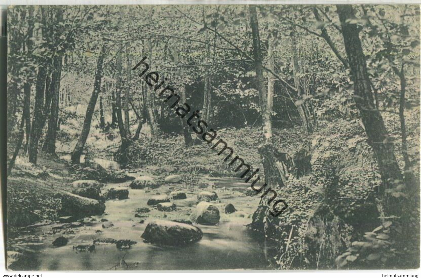 Bad Buckow - Sophienfliess am Poetensteig - Verlag Bernh. Schulz Bad Buckow 20er Jahre