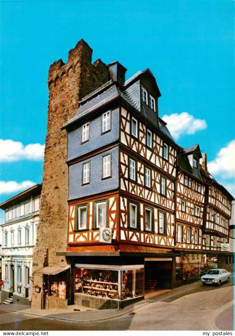 Bad Camberg Untertorturm Fachwerkhaeuser