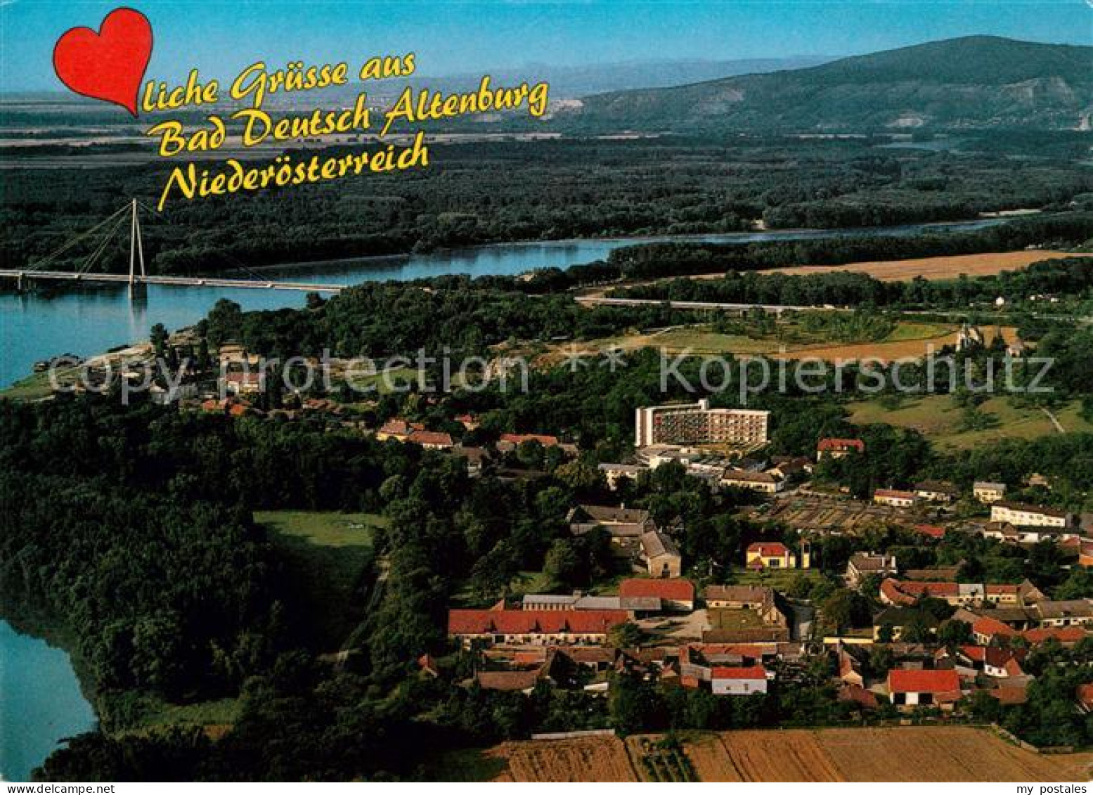 Bad Deutsch-Altenburg Fliegeraufnahme