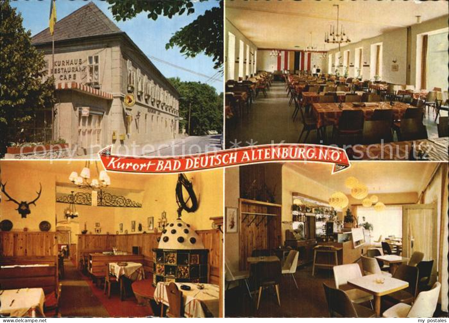 Bad Deutsch-Altenburg Kurhaus Bauernstube Speisesaal Espresso