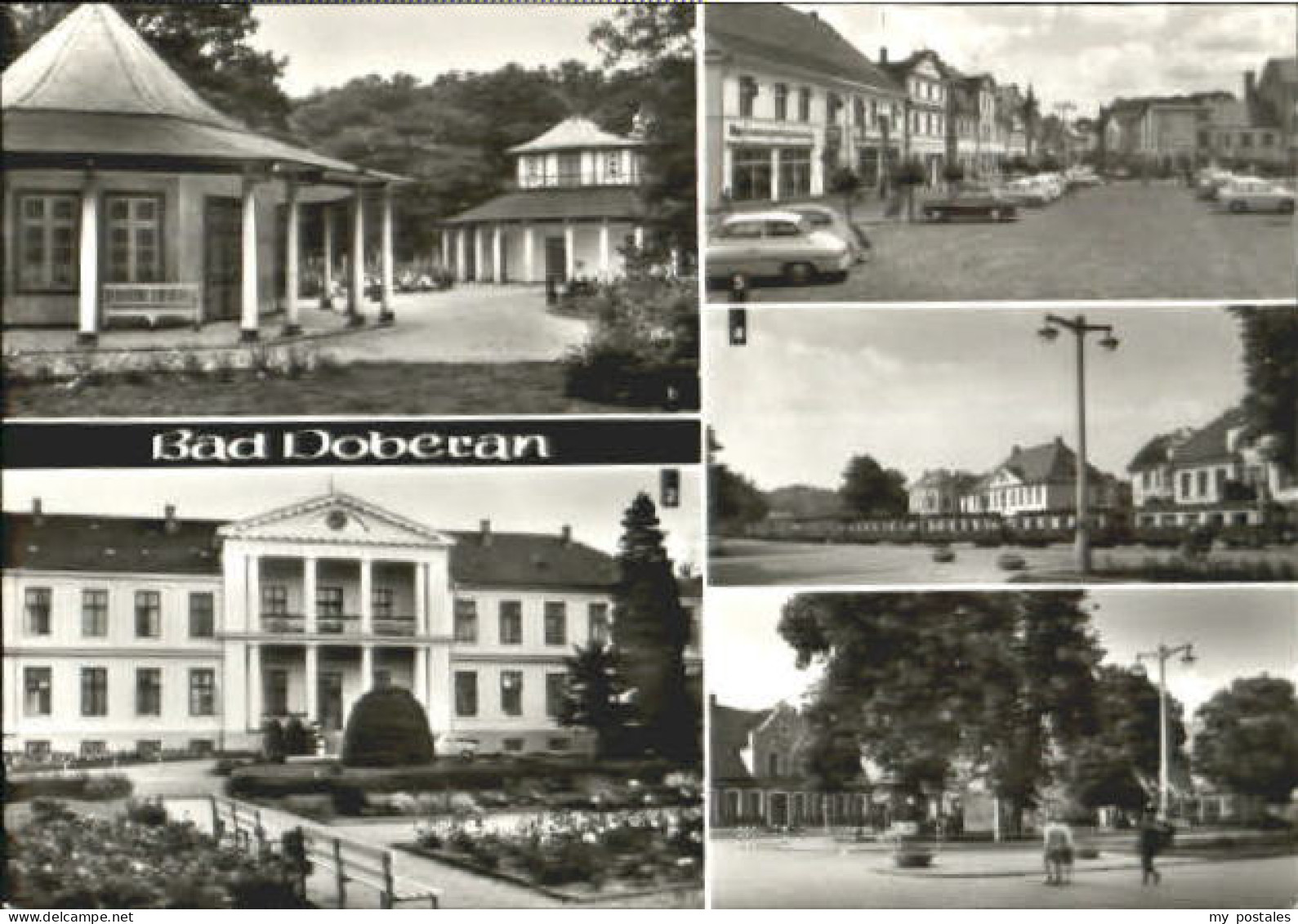 Bad Doberan Bad Markt Bahn x 1961