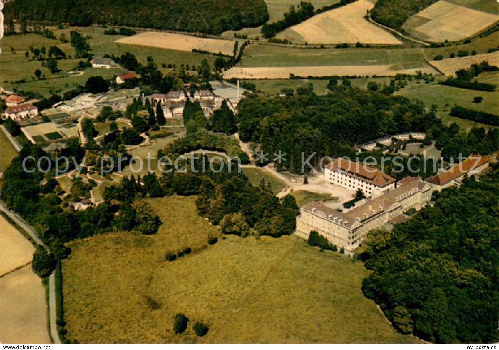 Bad Driburg Bad Hermannsborn Fliegeraufnahme