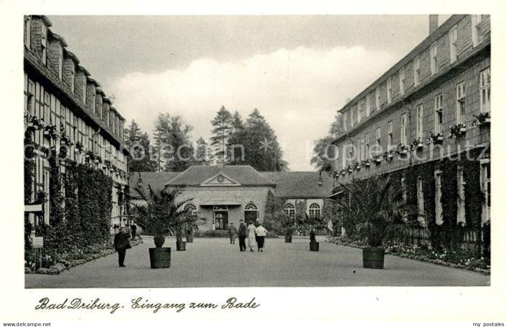 Bad Driburg Eingang zum Bad