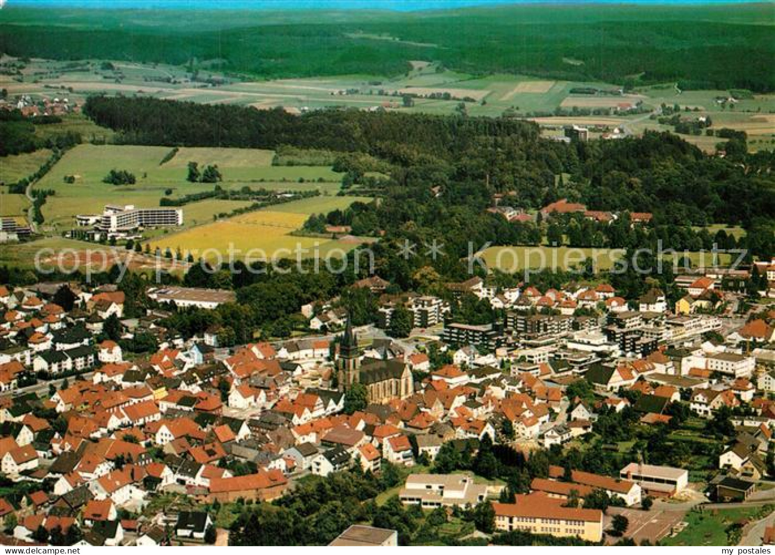 Bad Driburg Fliegeraufnahme