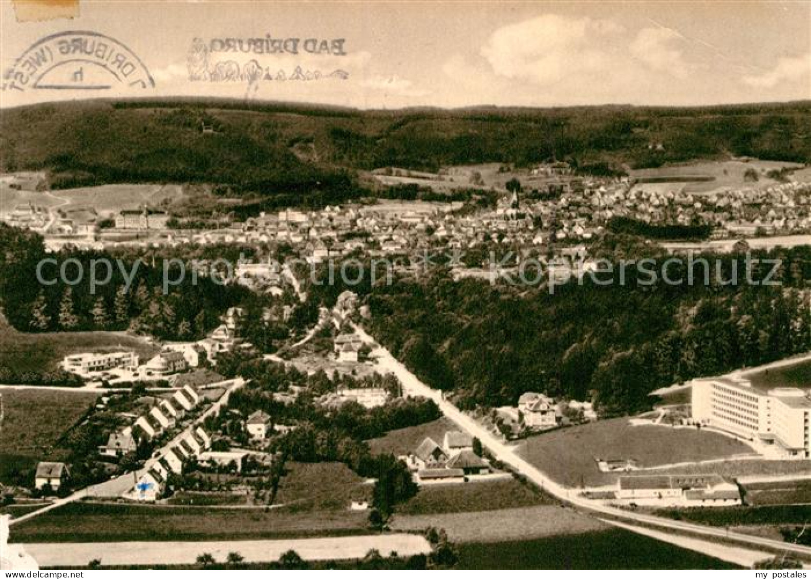 Bad Driburg Fliegeraufnahme