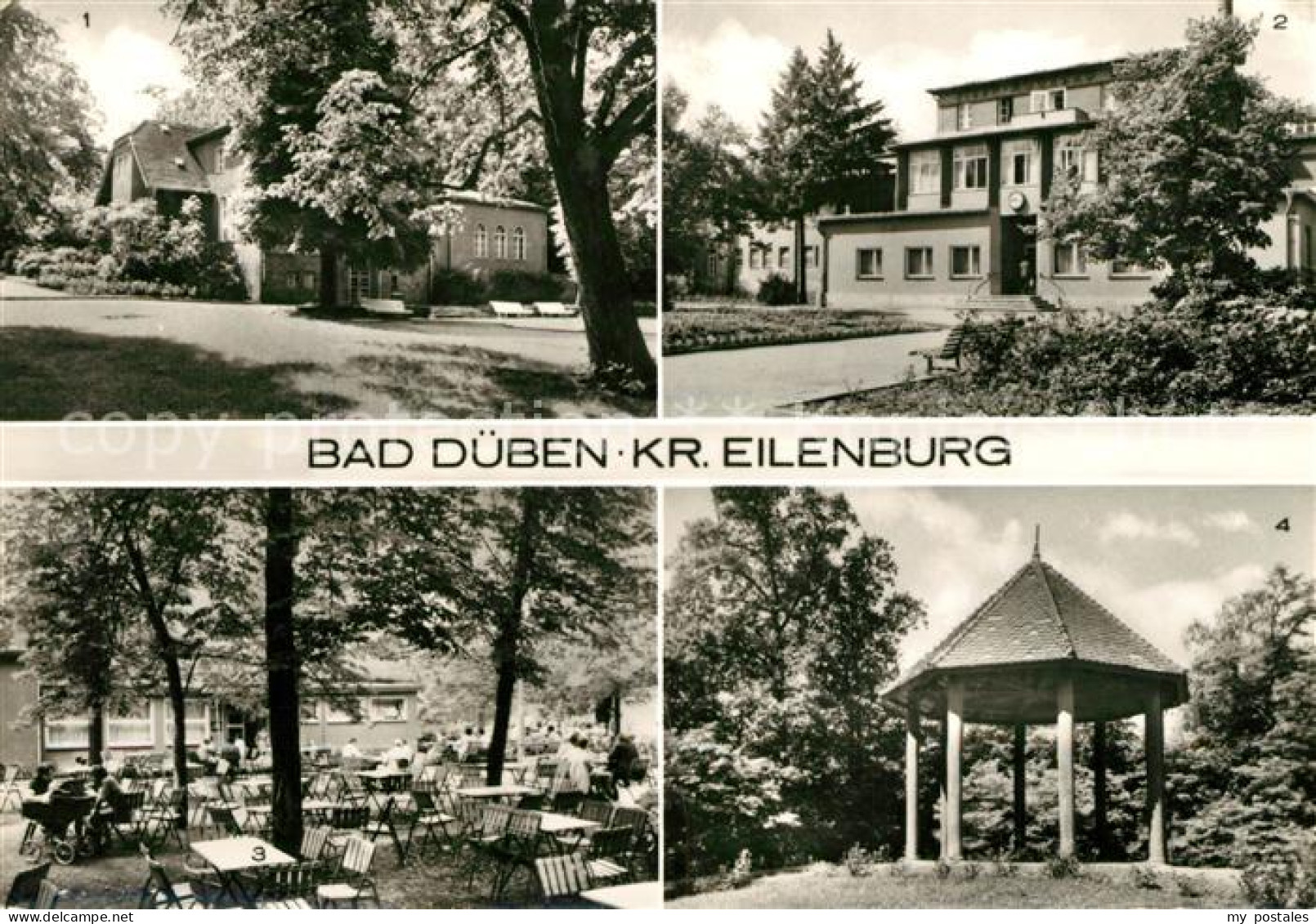 Bad Dueben Kurhaus Eisenmoorbad Kulturhaus Kurpark