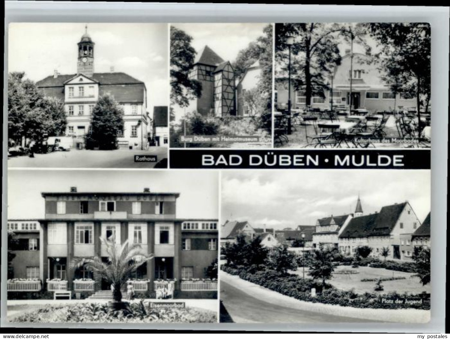 Bad Dueben Rathaus Burg Dueben Platz der Jugend x