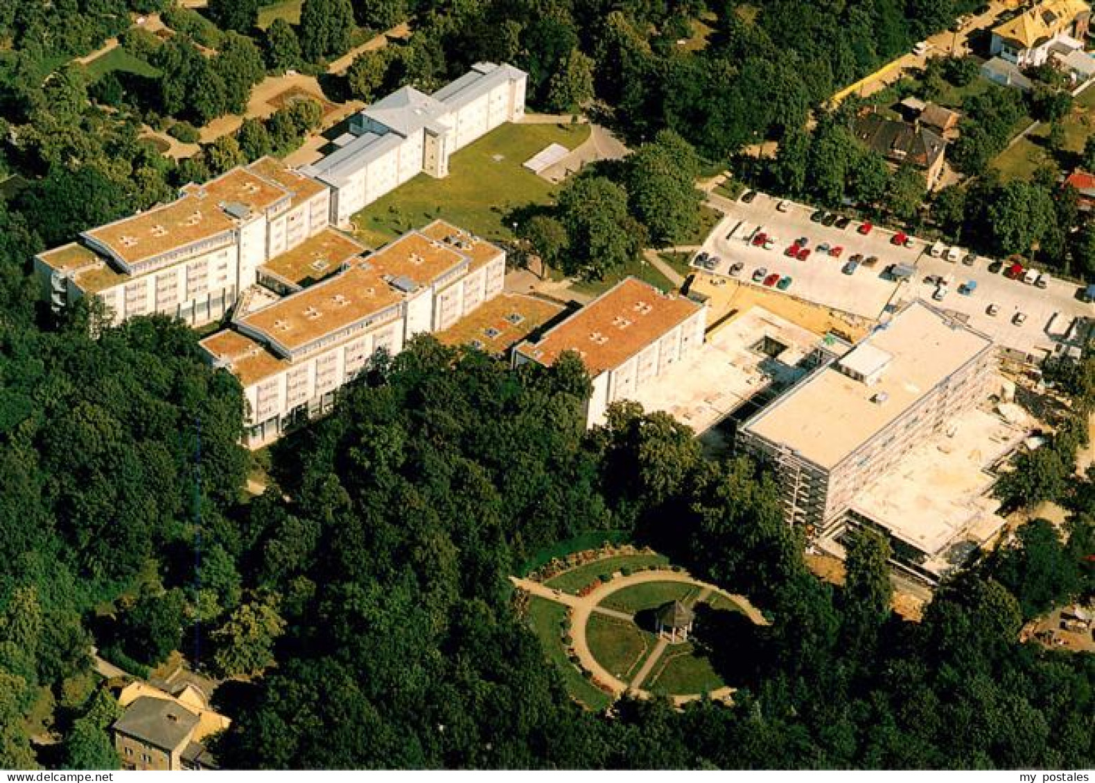 Bad Dueben Rehaklinik Fliegeraufnahme