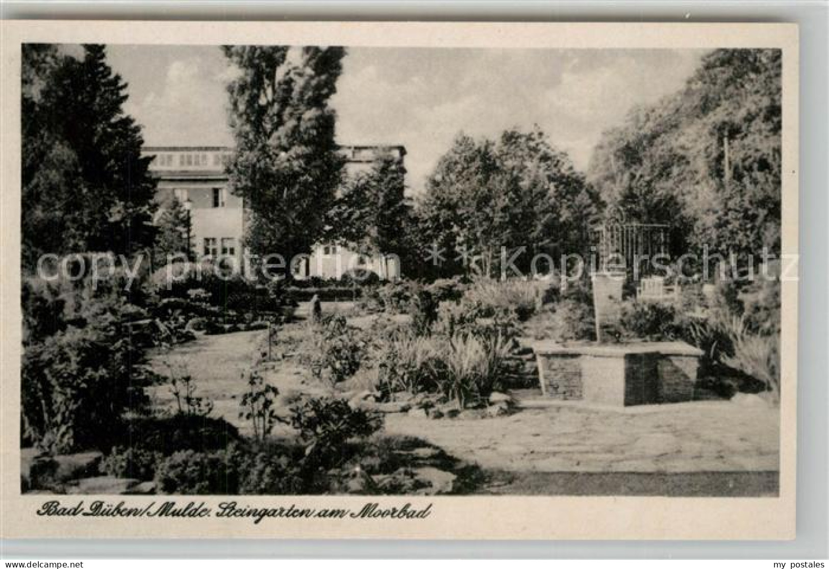 Bad Dueben Steingarten Moorbad