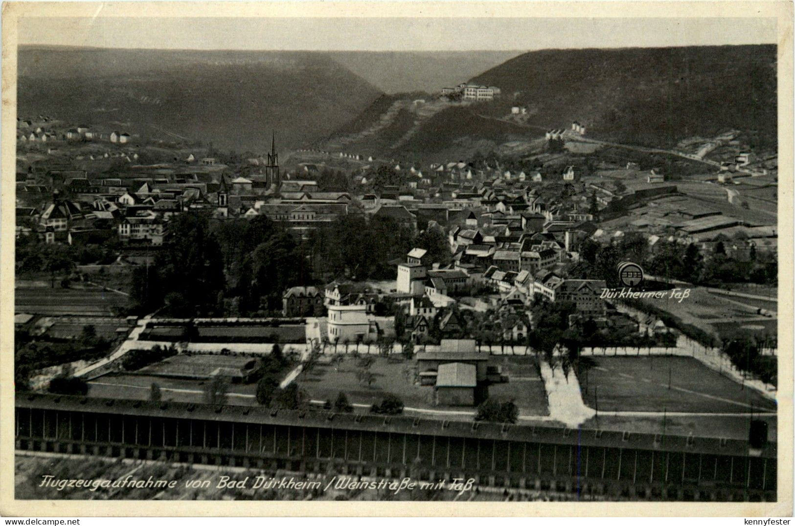 Bad Dürkheim - Flugzeugaufnahme