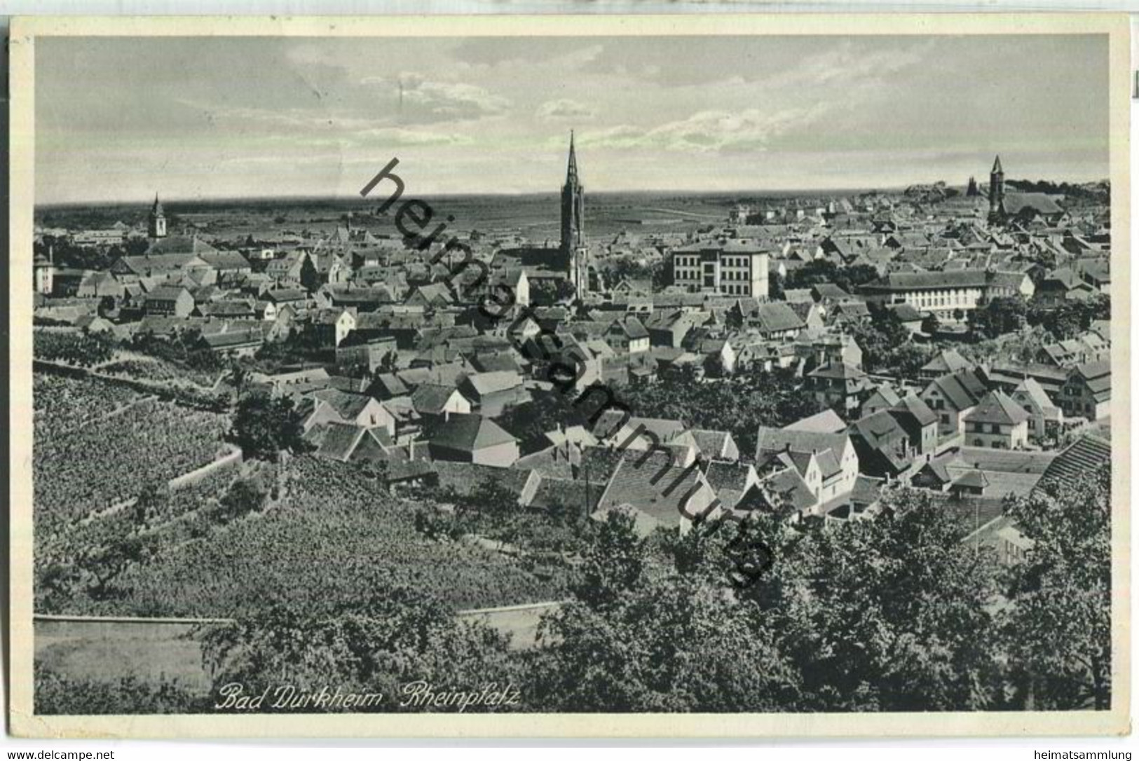 Bad Dürkheim - Gesamtansicht - Verlag J. Götzinger's Nachf. G. Ulrich Bad Dürkheim