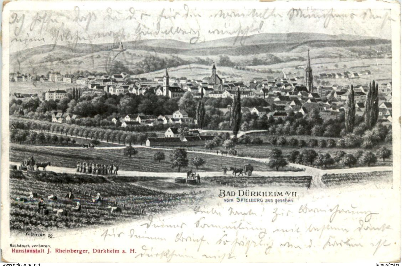 Bad Dürkheim Künstlerkarte