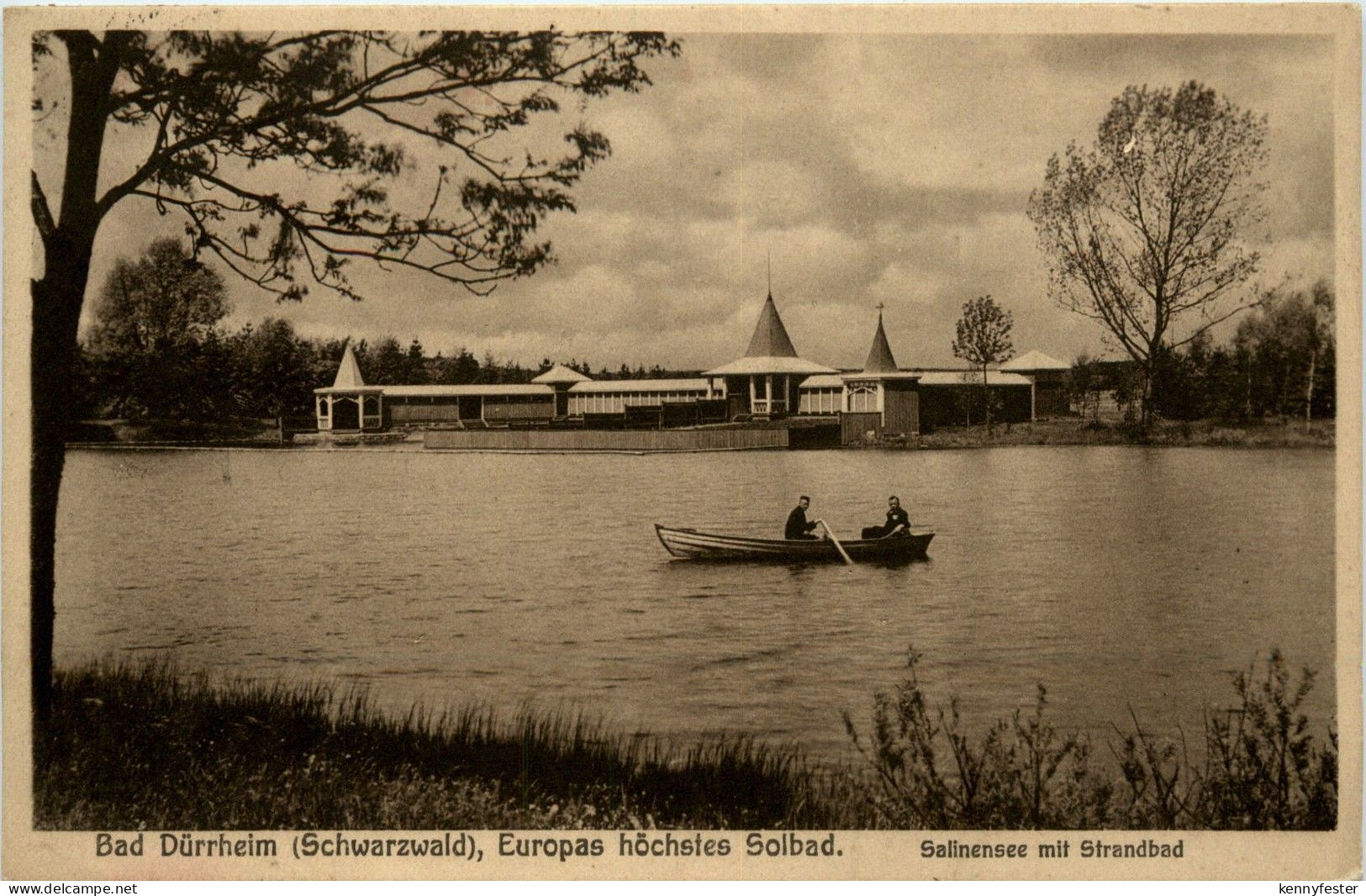 Bad Dürrheim - Salinensee mit Strandbad