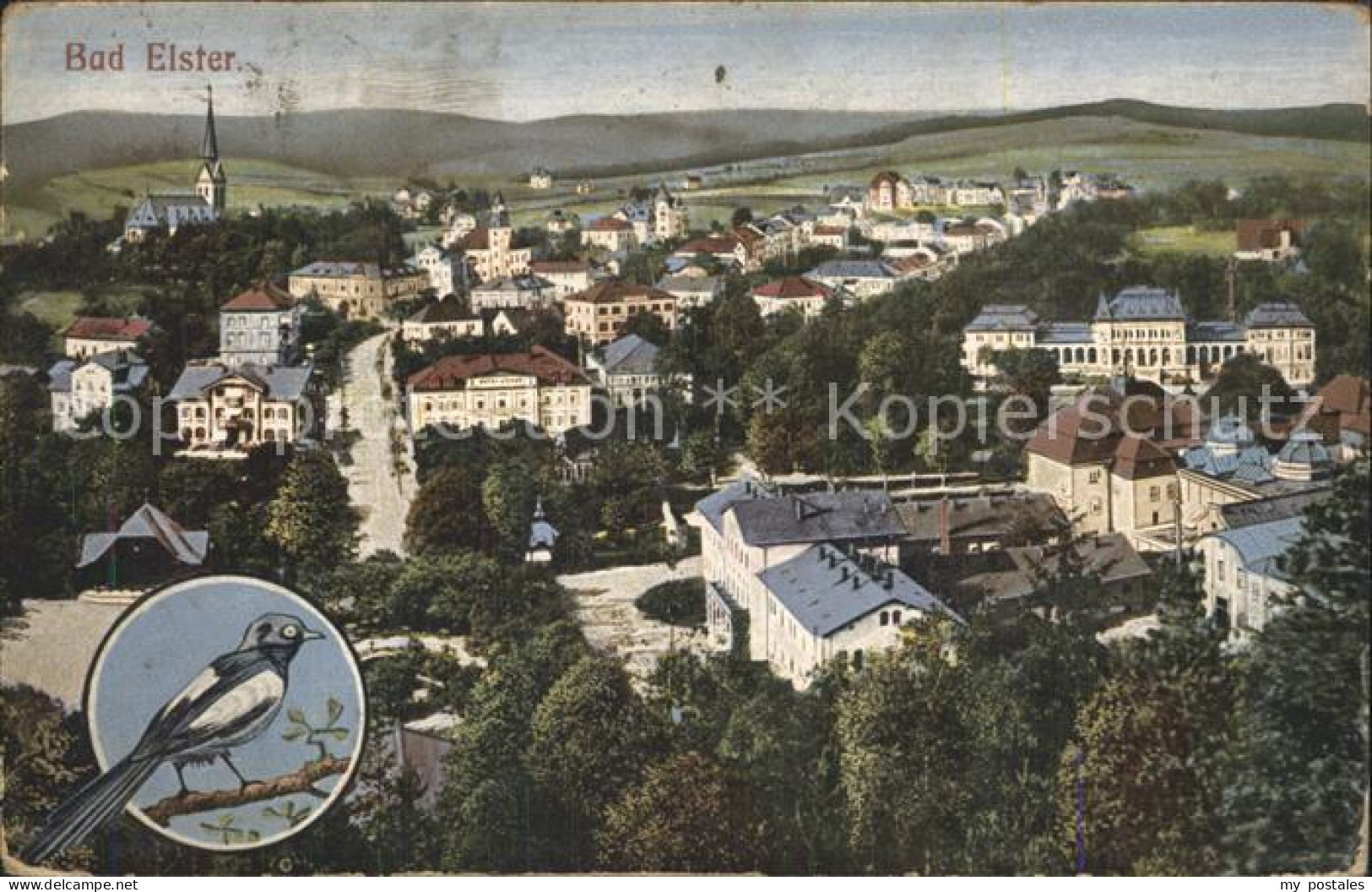 Bad Elster Stadtansicht Elster