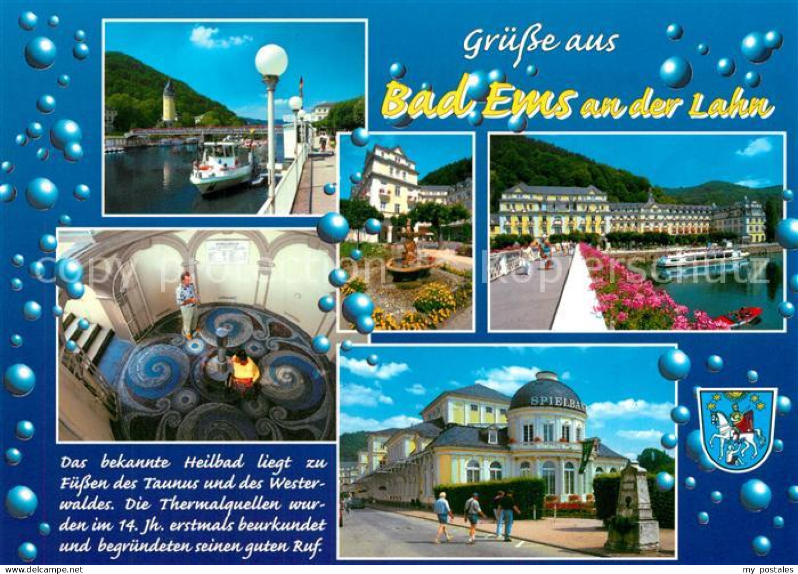 Bad Ems Spielbank Kurpromenade Thermalbad Sanatorien