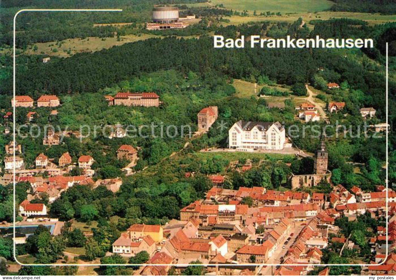 Bad Frankenhausen Fliegeraufnahme