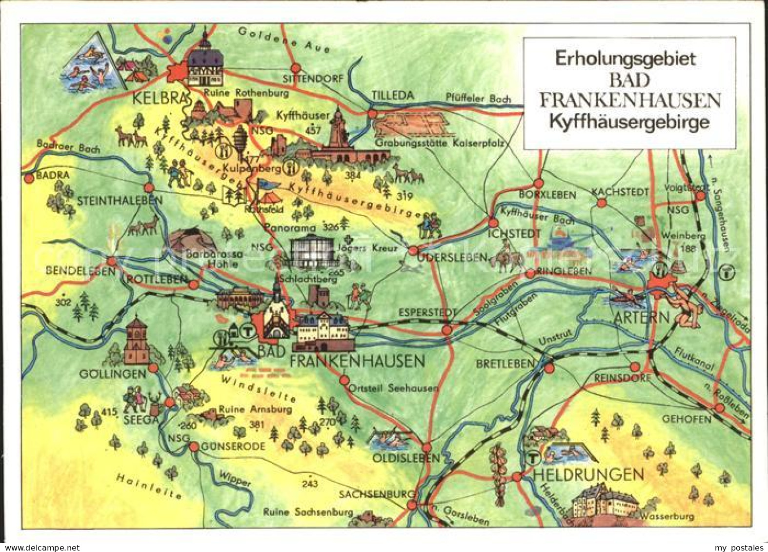 Bad Frankenhausen Kyffhaeusergebirge