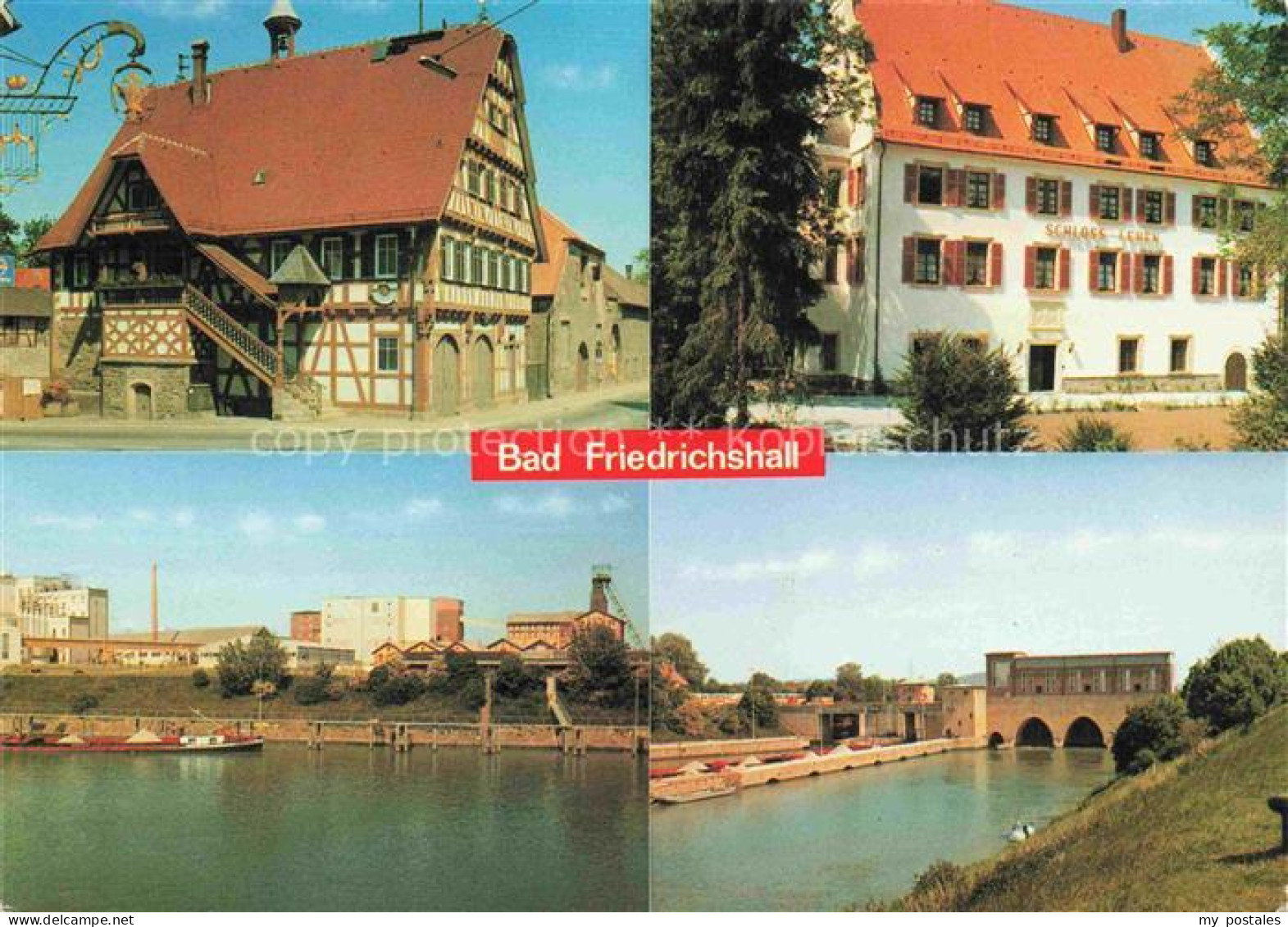 Bad Friedrichshall Altes Rathaus Schloss Lehen Salzbergwerk Schachtsee