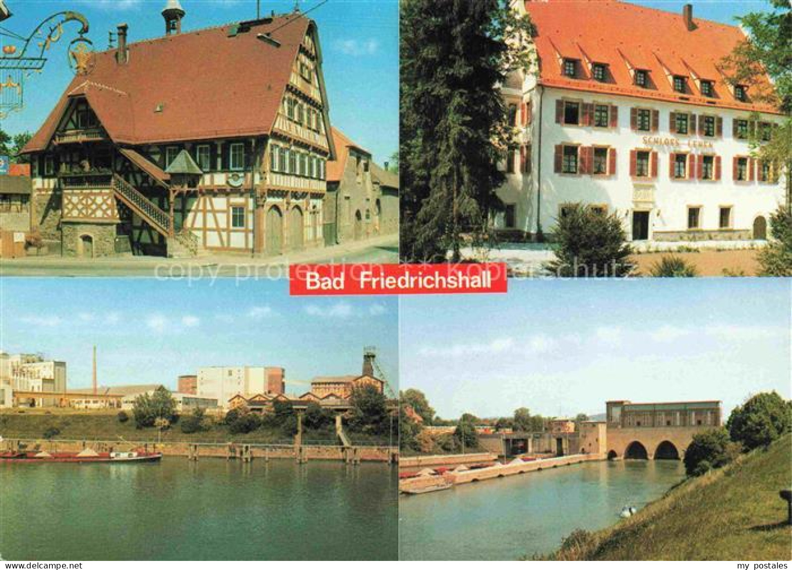 Bad Friedrichshall Altes Rathaus Schloss Lehen Salzbergwerk Schachtsee