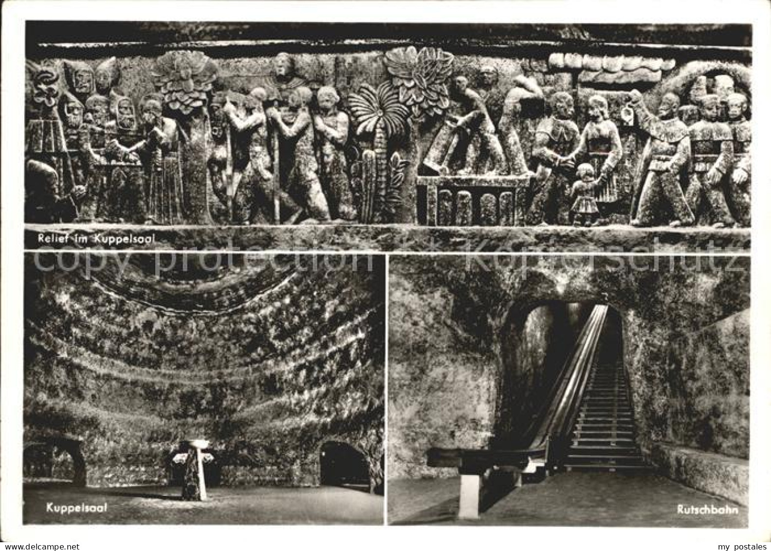 Bad Friedrichshall Staatl Saline Relief Kuppelsaal Rutschbahn