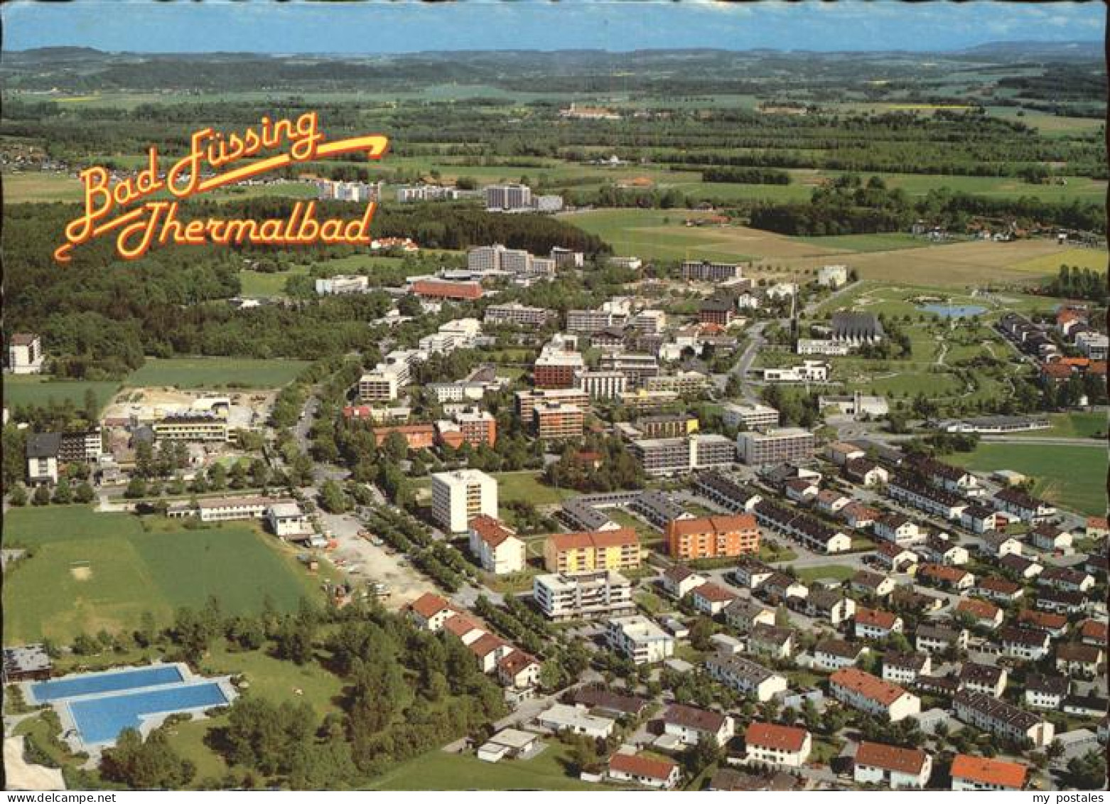 Bad Fuessing Fliegeraufnahme