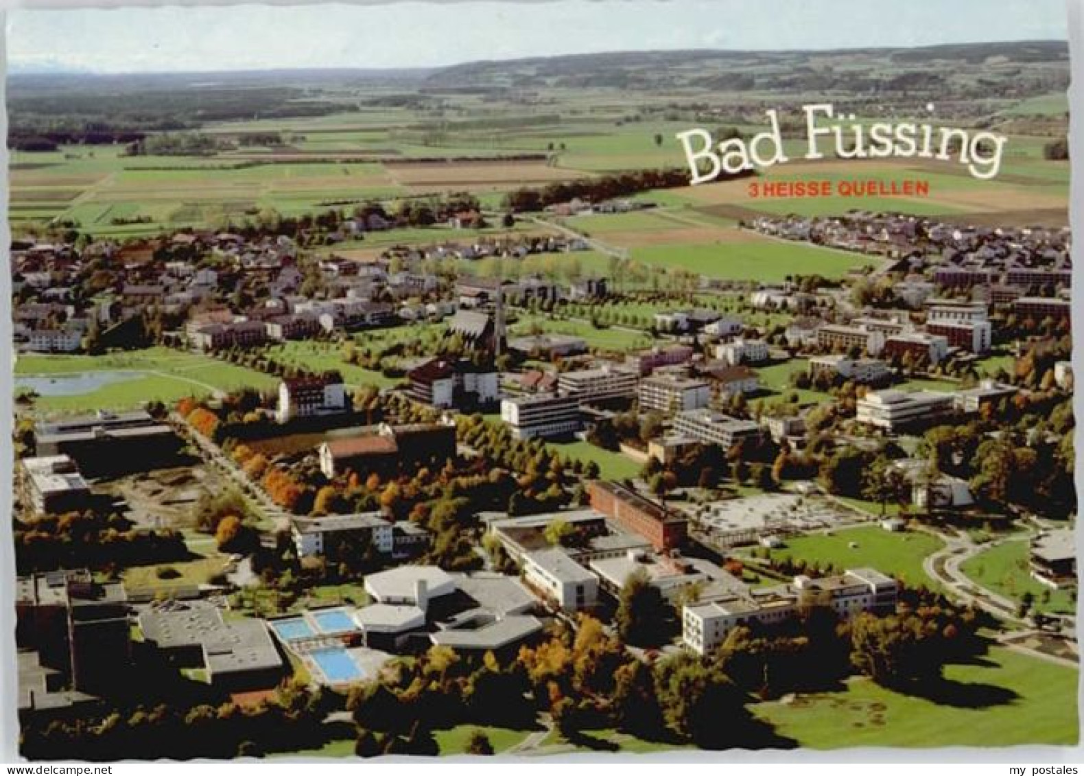 Bad Fuessing Fliegeraufnahme